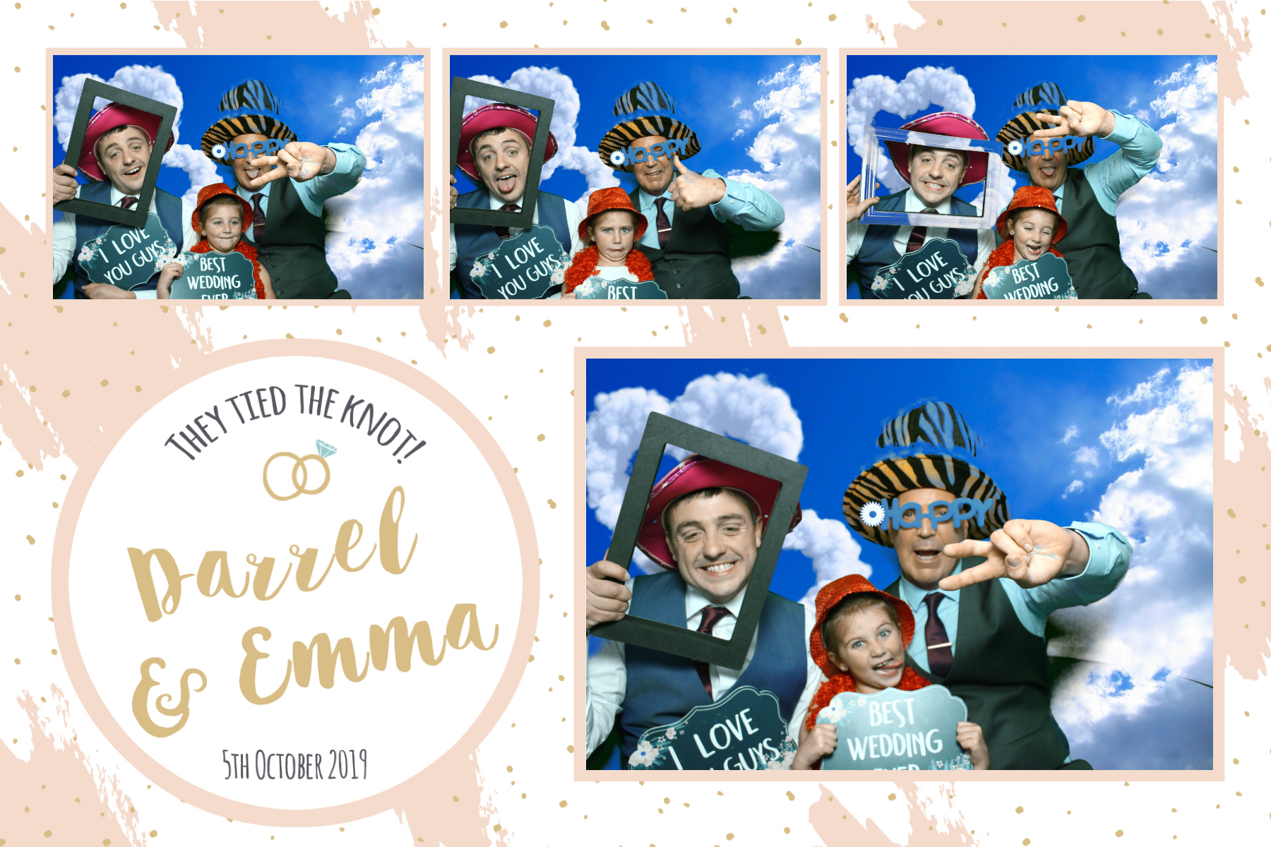 Darrel and Emma | View more photos from the event at gallery.blissbooth.co.uk/u/BlissBooth/Darrel-and-Emma